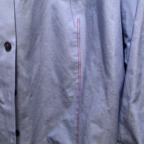 Very Cool and Unusual Talbots Womens 100% Cotton Button Down Shirt, size 20W - Picture 3 of 5